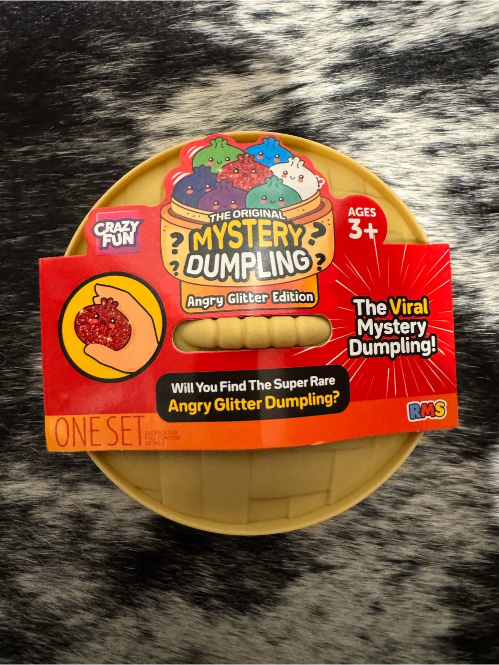Authentic RMS angry glitter edition dumpling